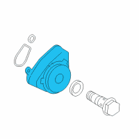 OEM Toyota Highlander Oil Cooler Diagram - 15710-36010