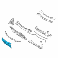 OEM 2020 Nissan Murano INSULATOR-Dash, Lower Front Diagram - 67810-5AA0A