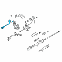 OEM 1997 GMC Savana 3500 Ignition Switch Diagram - 26061329