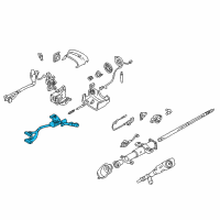 OEM 2005 Chevrolet Astro Switch Asm, Turn Signal & Headlamp Dimmer Switch & Windshield Wiper & Windshield Washer (W/ Lever) Diagram - 26108513