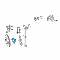 OEM 2011 Dodge Charger Wheel Bearing Diagram - 4779328AB