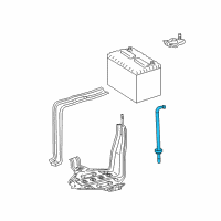 OEM Toyota Camry Vent Hose Diagram - 28885-28080