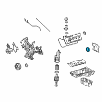 OEM Lexus GS460 Seal, Type T Oil Diagram - 90311-95013