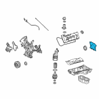 OEM 2011 Lexus GX460 RETAINER, Oil Seal Diagram - 11381-0S010