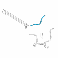 OEM Kia Hose Assembly-Automatic TRANSAXLE Oil Co Diagram - 254204D970