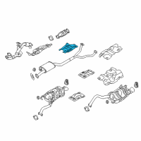 OEM Hyundai Veracruz Protector-Heat Center Diagram - 28792-3J000