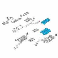 OEM Hyundai Protector-Heat Main, LH Diagram - 28795-3J000