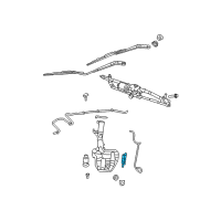 OEM 2016 Chrysler Town & Country Pump-Washer, HEADLAMP Diagram - 68028582AA