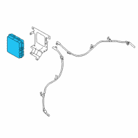 OEM Nissan Leaf Backup Unit-Brake Power Supply Diagram - 47880-3NF0A