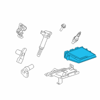 OEM Ford Fusion PCM Diagram - AU7Z-12A650-UA