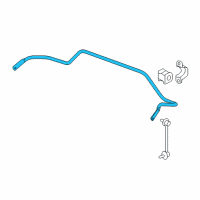 OEM 2015 Honda Pilot Spring, Rear Stabilizer Diagram - 52300-SZA-A01