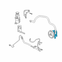 OEM 2006 Chrysler PT Cruiser Power Steering Pump Diagram - 5273759AJ