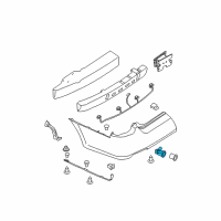 OEM 2005 Nissan Quest Sensor-Sonar Diagram - 25994-ZC10E