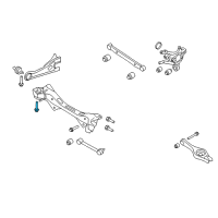 OEM 2010 Hyundai Elantra Bolt Diagram - 62617-2H000