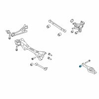 OEM 2006 Kia Optima Bush-Rear Suspension Arm Diagram - 552152G000