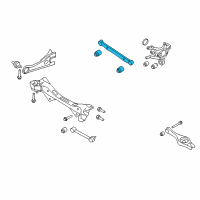 OEM Hyundai Elantra Arm & Bush Assembly-Suspension Upper Diagram - 55100-2G000