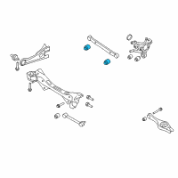 OEM 2010 Kia Rondo Bushing Diagram - 551181D000