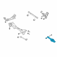 OEM 2008 Hyundai Elantra Arm Complete-Rear Suspension Lower Diagram - 55210-2H100