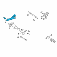 OEM Hyundai Elantra Arm Assembly-Trailing, RH Diagram - 55280-2H000