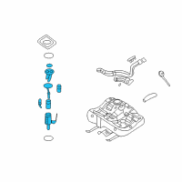 OEM 2006 Kia Optima Fuel Pump & Sender Module Assembly Diagram - 311102G100DS