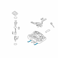 OEM Kia Band Assembly-Fuel Tank Diagram - 312112G000