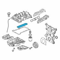 OEM Buick Encore Valve Cover Gasket Diagram - 12636384