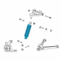 OEM 2016 Dodge Viper *Shock-FRONTSUSPENSION Diagram - 5181664AD