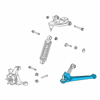 OEM 2017 Dodge Viper Bracket-Shock Mounting Diagram - 4709299