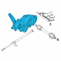 OEM Infiniti QX30 Final Assembly Drive Diagram - 38300-HG00C