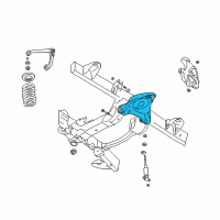 OEM 2002 Dodge Ram 1500 Lower Control Arm Diagram - 52106558AF