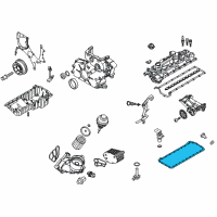 OEM 2009 BMW 335d Oil Pan Gasket Diagram - 11-13-7-802-669