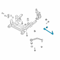 OEM 2013 Chevrolet Caprice Rear Lower Control Arm Diagram - 92250640