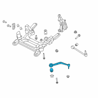 OEM 2011 Chevrolet Caprice Front Lower Control Arm Diagram - 92253413