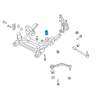 OEM 2011 Chevrolet Caprice Bracket Asm-Front Lower Control Arm Diagram - 92199656