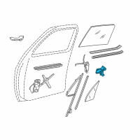 OEM GMC V2500 Hinge Asm L.H. Diagram - 14000093