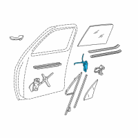 OEM Chevrolet V1500 Suburban Door Lock Rh Diagram - 14039764