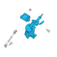 OEM 2012 Hyundai Tucson Column Assembly-Upper Diagram - 56310-2S901