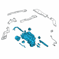 OEM 2016 Toyota Highlander Heater Assembly Diagram - 87030-0E060