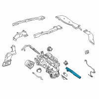 OEM 2014 Toyota Highlander Evaporator Core Diagram - 88501-0C080