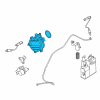 OEM 2010 BMW 760Li Vacuum Pump Diagram - 11-66-7-635-658