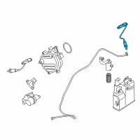 OEM 2012 BMW 760Li Oxygen Sensor Diagram - 11-78-7-539-136