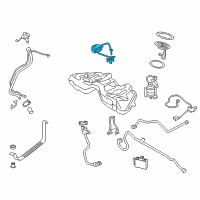 OEM 2013 BMW ActiveHybrid 7 Pressure Regulator With Filter Repair Kit Diagram - 16-11-7-217-255
