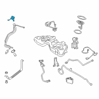 OEM 2013 BMW ActiveHybrid 7 Filler Cap Diagram - 16-11-7-193-372