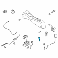 OEM 2018 Nissan Versa Note Knob Assy-Control Lever, Auto Diagram - 34910-3WC1C