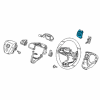 OEM 2020 Honda Clarity Sw Assy. *NH167L* Diagram - 78565-TEA-A81ZG