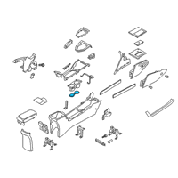 OEM Hyundai Veloster N MAT-CUP HOLDER Diagram - 84612-G3000