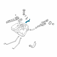 OEM 2001 Nissan Altima Fuel Tank Sending Unit Diagram - 25060-9E003