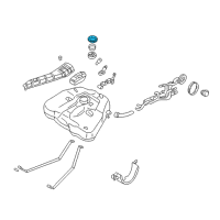 OEM 1997 Nissan Altima Ring-O Fuel Gag Diagram - 17343-79900