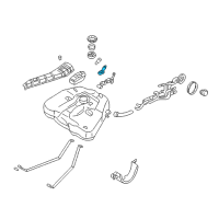 OEM 2000 Nissan Altima Fuel Pump Assembly Diagram - 17042-4B000