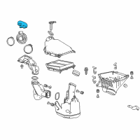 OEM 2013 Honda Accord Chamber Reso, Air Diagram - 17229-5A2-A00